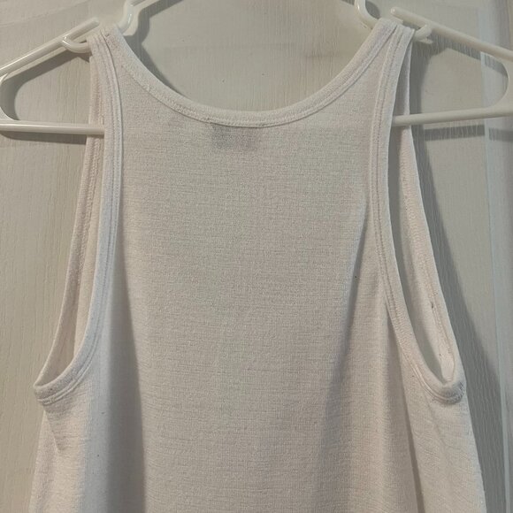 XS Aritzia Wilfred Free White Racerback Tank Top - Picture 5 of 7